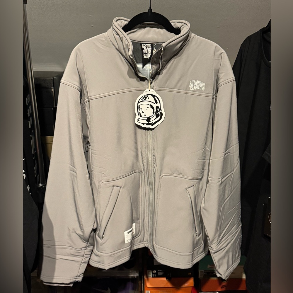 Billionaire Boys Club Light Gray Zip-Up Jacket